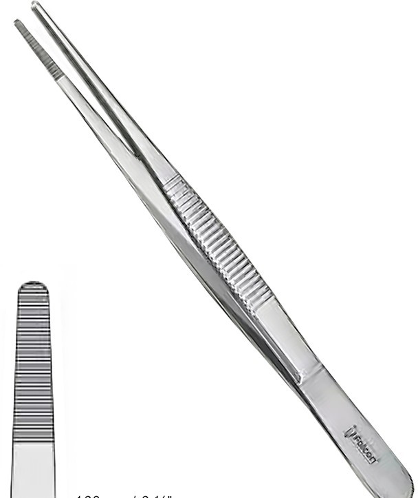 Пінцет анатомiчний Falcon- Standard 200 mm, Falcon Surgical Со. (Pvt.) Ltd